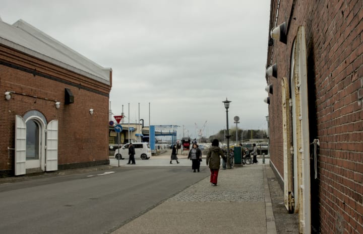 Red Brick Warehouse district near the Port of Hakodate